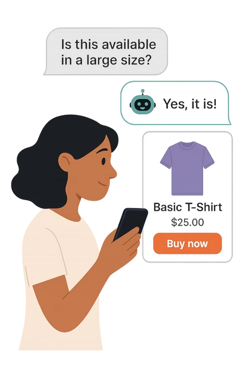 AI Sales Chatbot Banner